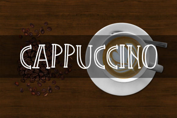 Barista Coffee Font - Preview 2