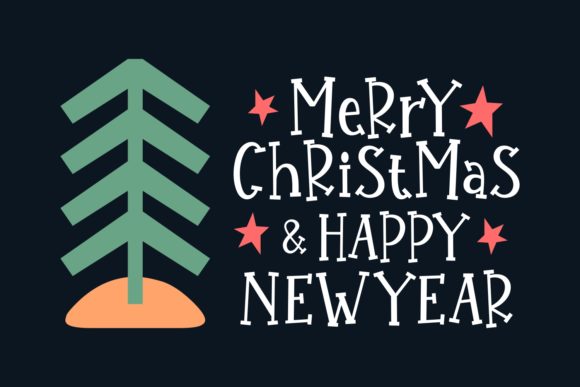 Beautiful Christmas Font - Preview 1