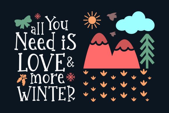 Beautiful Christmas Font - Preview 3