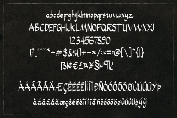Black Smith Font - Preview 1