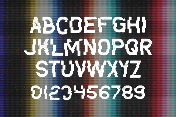 Broken Font - Preview 1
