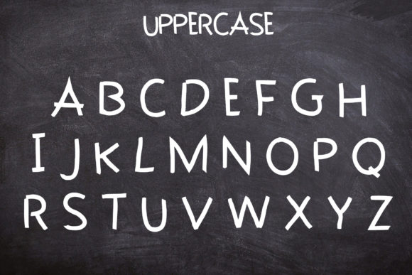 ChalkBlunt Font PNG with transparent background - Preview 1