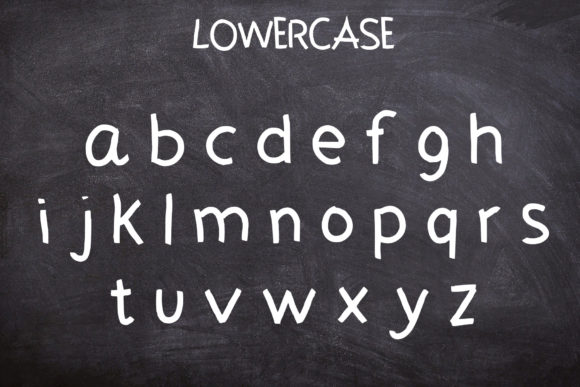 ChalkBlunt Font PNG with transparent background - Preview 2