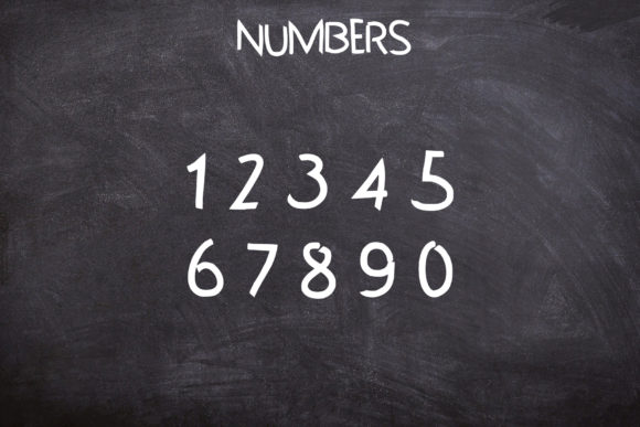 ChalkBlunt Font PNG with transparent background - Preview 3