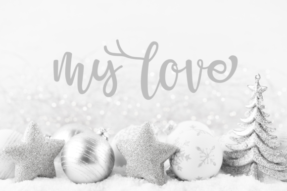 Christmas Deer Font - Preview 2