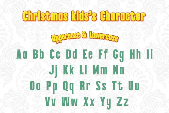 Christmas Kids Font - Preview 1