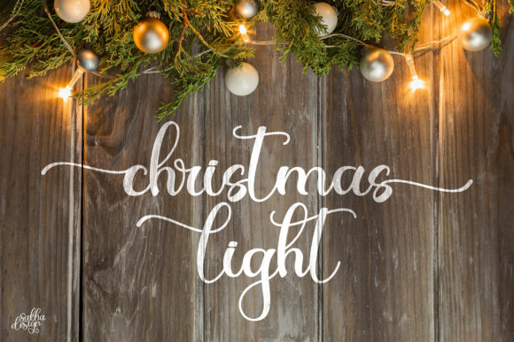 Christmas Night Font - Preview 4