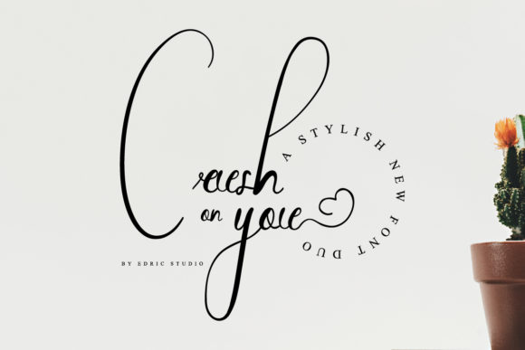 Crush on You Font - Preview 1
