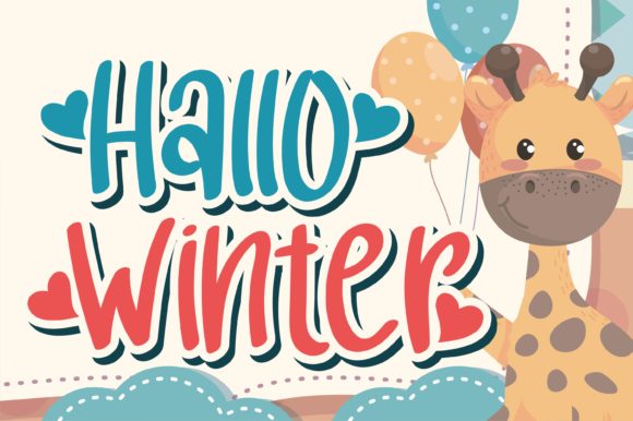 Hello Baby Font - Preview 1