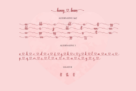 Honey Bears Font - Preview 6
