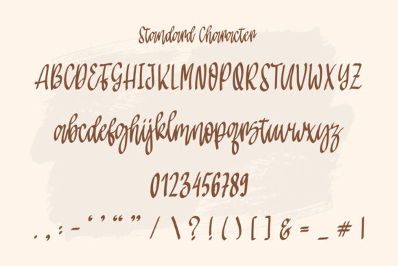 Miguelno Carlota Font PNG with transparent background - Preview 3