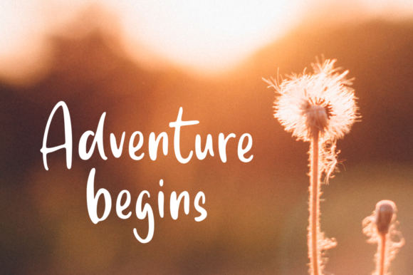October Story Font PNG with transparent background - Preview 5