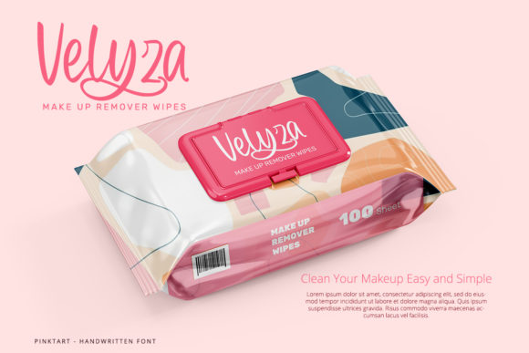 Pinktart Font PNG with transparent background - Preview 5