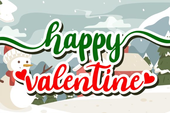 Shasha Christmas Font PNG with transparent background - Preview 4