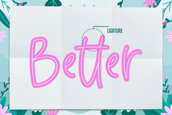 Algerton Kidelist Font - Preview 2
