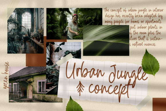 De Jungle Garden Font - Preview 2