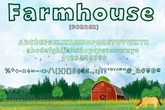 Farmhouse Font - Preview 2