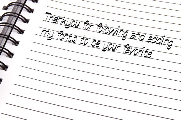 Flatelegant Font - Preview 3