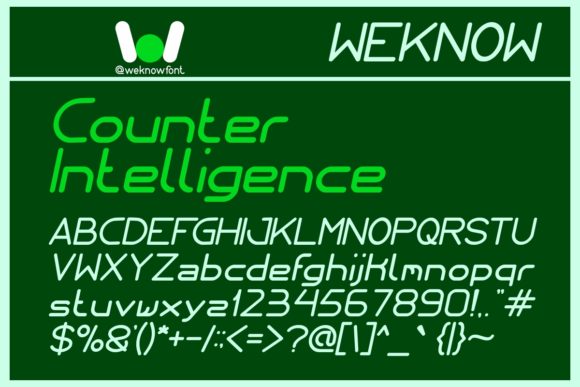 Internationalist Font PNG with transparent background - Preview 3