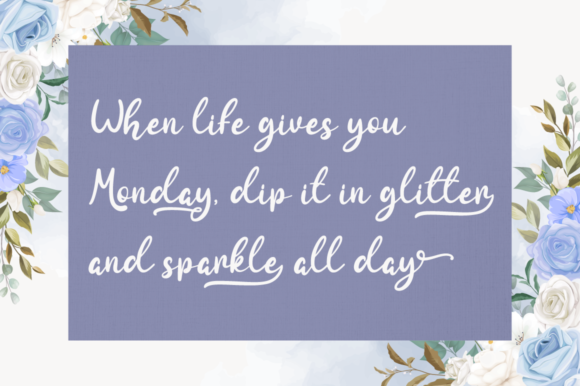 Moliantha Font PNG with transparent background - Preview 3
