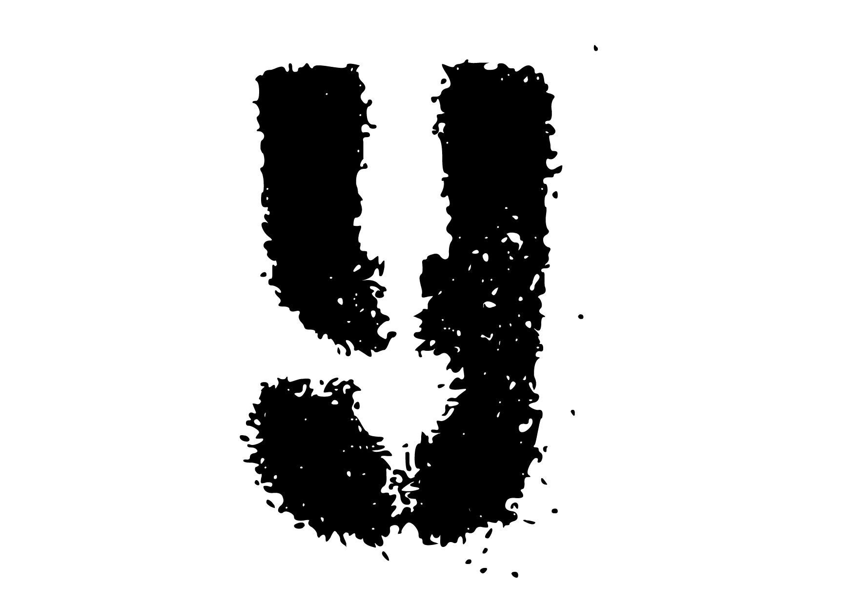 Mono Letter ‘Y’ Graffiti Stencil Letter Graphic by GraphicsBam Fonts ...