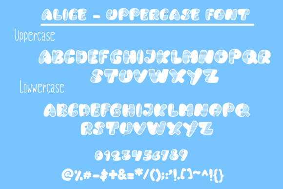 Alice Font - Preview 4
