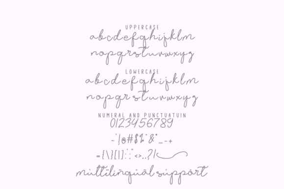 Be at Peace Font - Preview 5