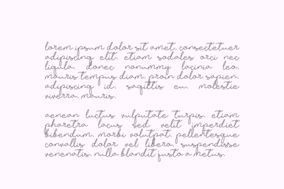 Be at Peace Font - Preview 6