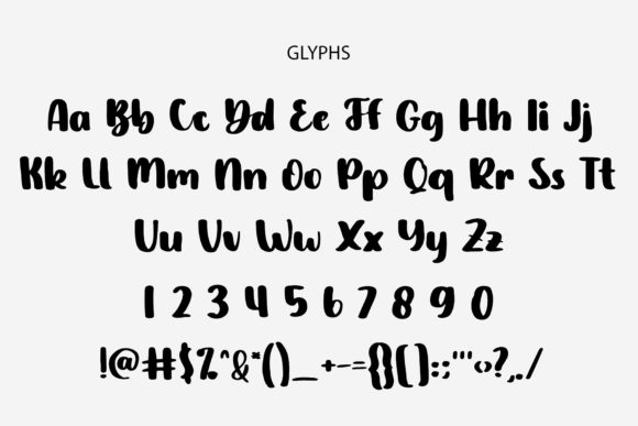 Bonsky Font - Preview 5