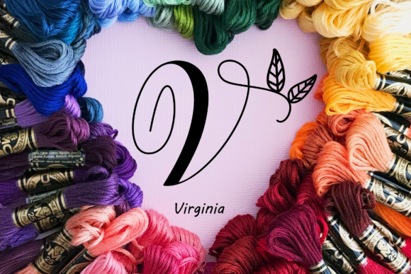 Branch Monogram Font - Preview 1