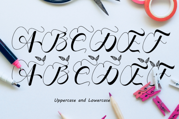 Branch Monogram Font - Preview 4