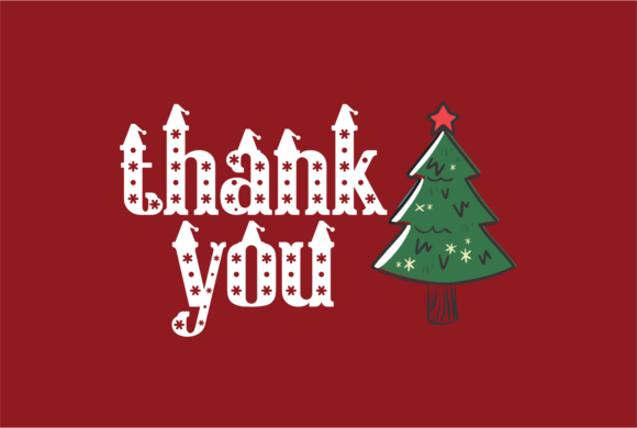 Christmas Hat Font - Preview 5