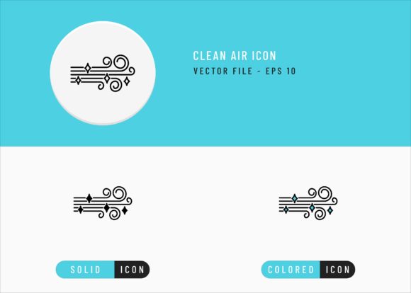 Clean Air Icon