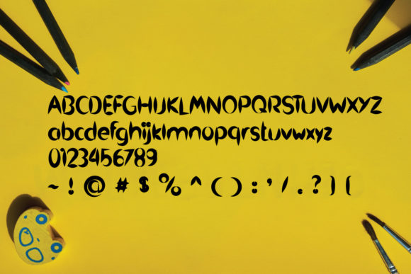 Coloring Font - Preview 4