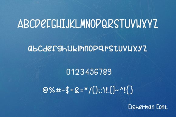 Fisherman Font - Preview 3