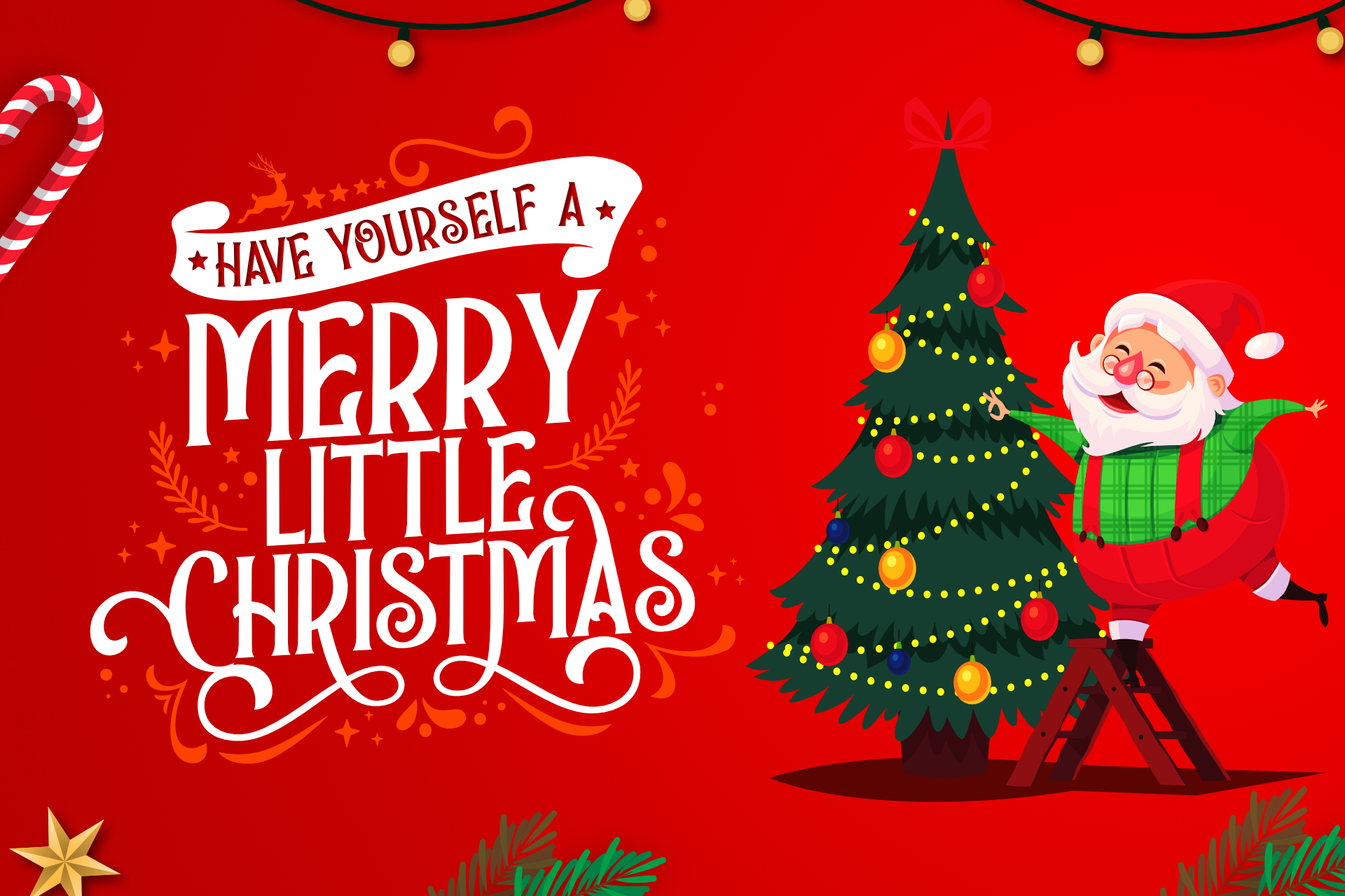 Holidays Christmas Font - photo 2