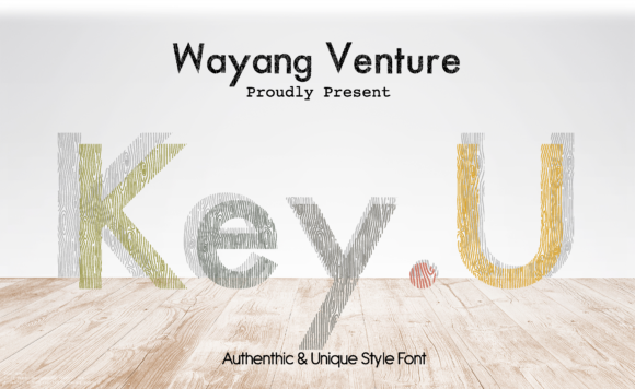 Key U Font PNG with transparent background - Preview 1