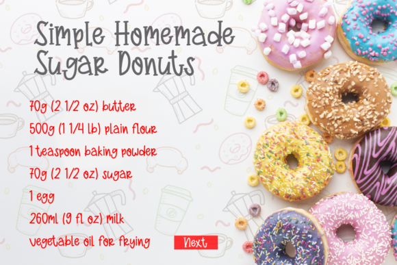Kid Candy Font PNG with transparent background - Preview 3