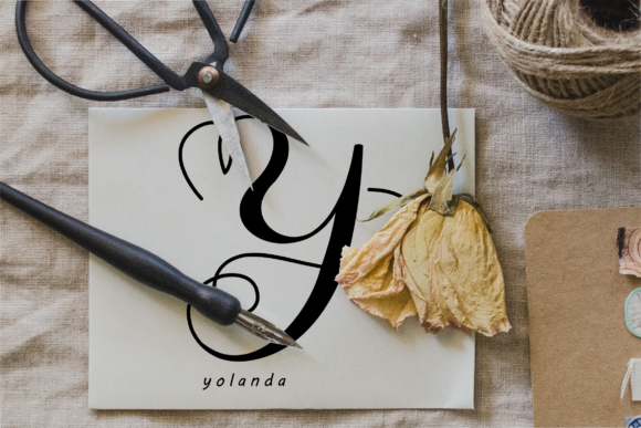 Love Baby Monogram Font PNG with transparent background - Preview 2