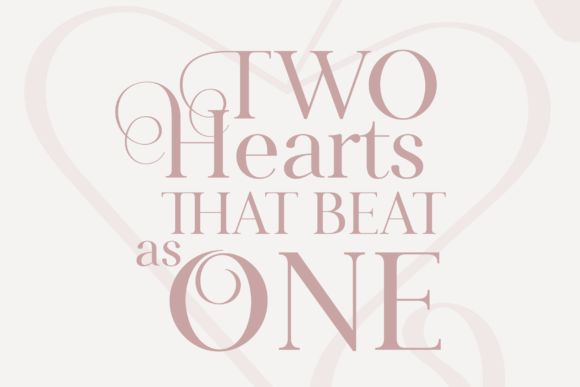 Love Moon Standard Font PNG with transparent background - Preview 4