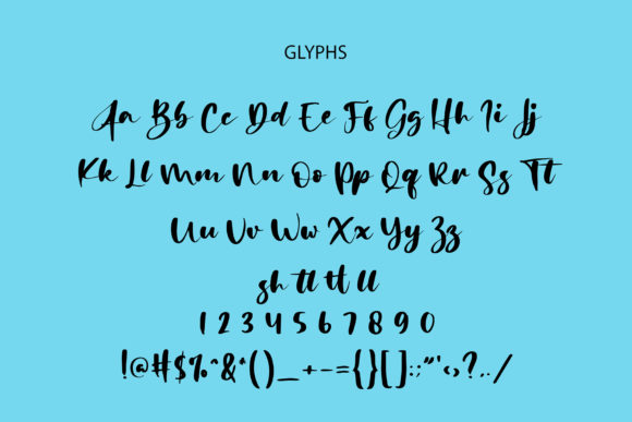 Sahila Kyle Font PNG with transparent background - Preview 5