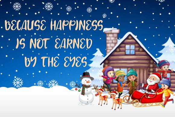Snow Landy Font PNG with transparent background - Preview 1