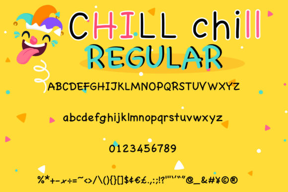 Chill Chill Font - Preview 2