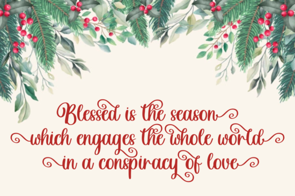 Christmas Story Font - Preview 2