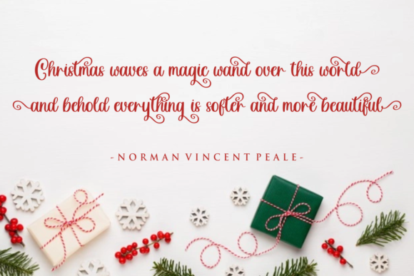 Christmas Story Font - Preview 5