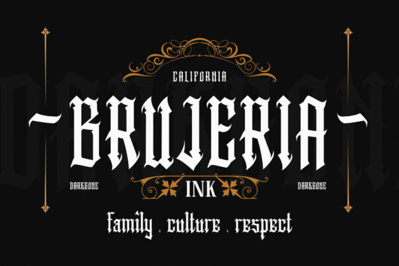 Darkgone Font PNG with transparent background - Preview 5