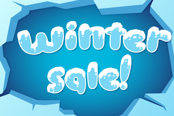 Frostine Snow Font - Preview 1