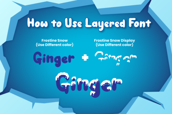 Frostine Snow Font - Preview 6