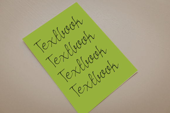 Handwritten Font - Preview 2