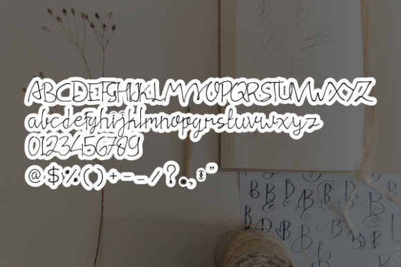 Handwritten Font - Preview 3
